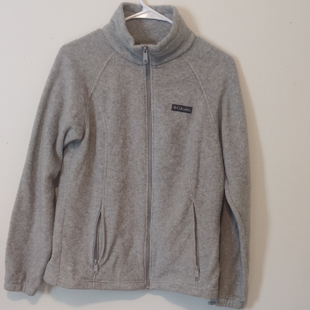 Columbia Gray Fleece Jacket